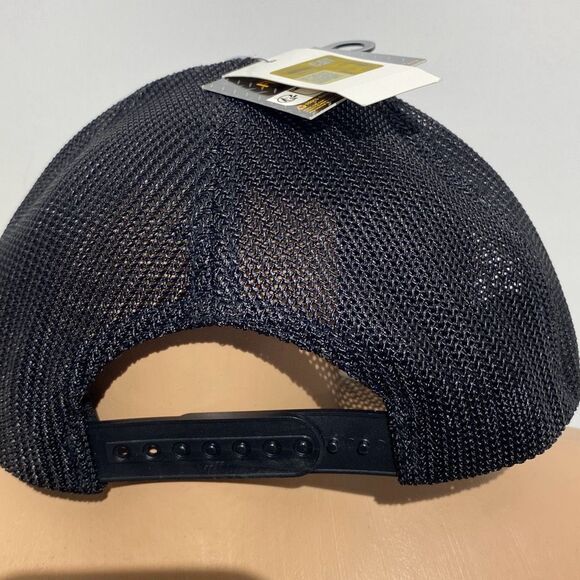 Caterpillar CAT Men's Flexfit Embroidered Mesh Back Trademark Trucker Cap NWT - Picture 3 of 9